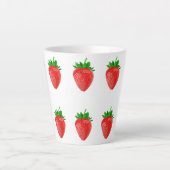 Erdbeeren Latte Tasse (Vorderseite)