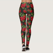 Erdbeeren Leggings (Rückseite)