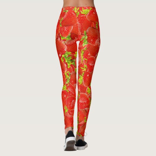 Erdbeeren Leggings (Rückseite)