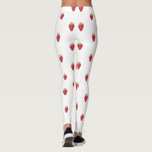Erdbeeren-Leggings Leggings (Rückseite)