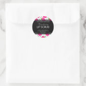 Erdbeeren Lip Business Packaging Square Sticker (Tasche)