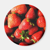 Erdbeeren Magnet (Vorne)
