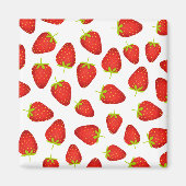 Erdbeeren Magnet (Vorne)