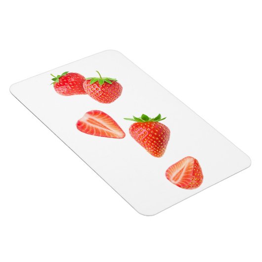Erdbeeren Magnet (Rechte Seite)