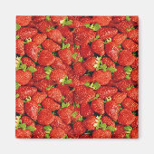 Erdbeeren Magnet (Vorne)