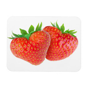 Erdbeeren Magnet