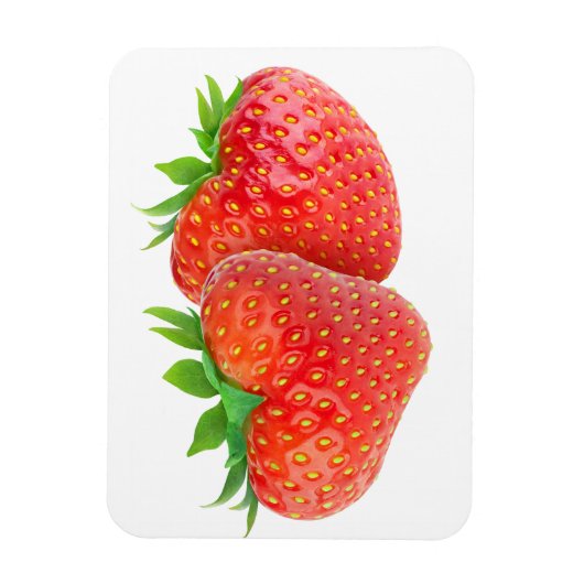 Erdbeeren Magnet (Vertikal)