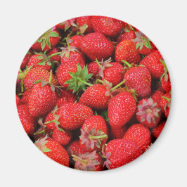 Erdbeeren Magnet