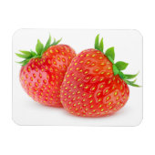 Erdbeeren Magnet (Horizontal)