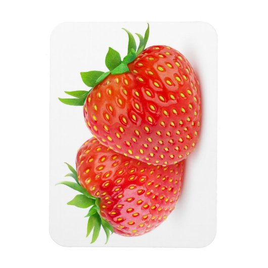 Erdbeeren Magnet (Vertikal)