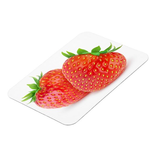 Erdbeeren Magnet (Linke Seite)