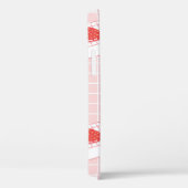 Erdbeeren Milk Cartoon: Spielerische Muster Case-Mate iPhone Hülle (Rückseite / Rechts)