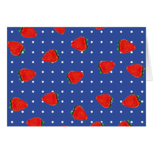 Erdbeeren mit Punkten