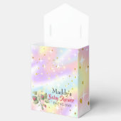 Erdbeeren mit Twinkling Stars Danke Baby Dusche Geschenkschachtel (Geöffnet)