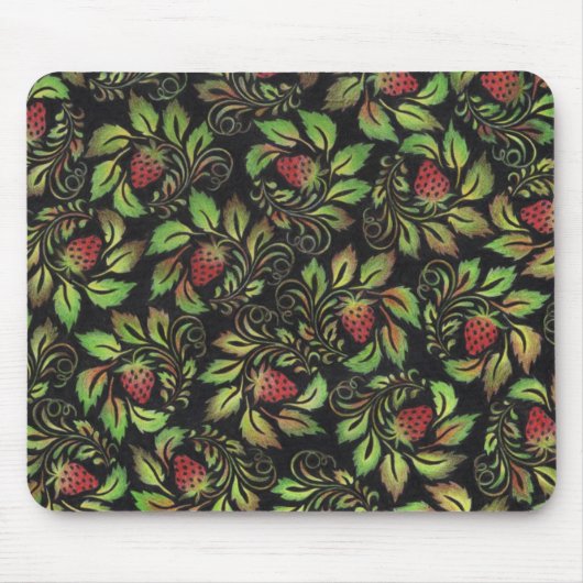 Erdbeeren Mousepad (Vorne)