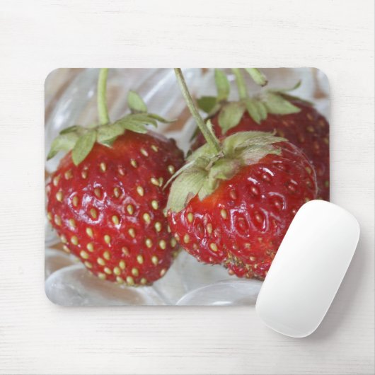 Erdbeeren Mousepad (Mit Mouse)