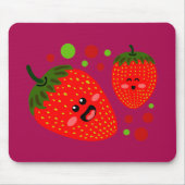 Erdbeeren Mousepad (Vorne)