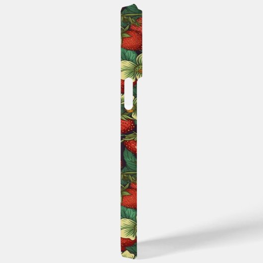 Erdbeeren Muster Case-Mate iPhone Hülle (Rückseite / Rechts)