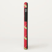 Erdbeeren Muster Handy Case - Rot (Hinten/Links)