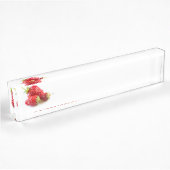 Erdbeeren Namensplakette