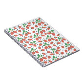 Erdbeeren Notizblock (Rechte Seite)