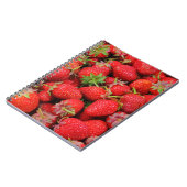 Erdbeeren Notizblock (Linke Seite)