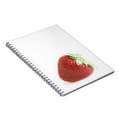 Erdbeeren Notizblock (Rechte Seite)