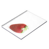 Erdbeeren Notizblock (Linke Seite)