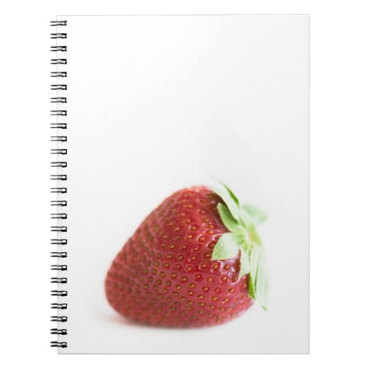 Erdbeeren Notizblock (Vorderseite)