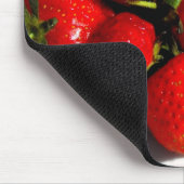 Erdbeeren Obst Lebensmittel Mousepad (Ecke)