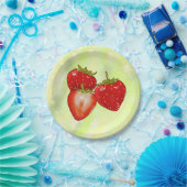 Erdbeeren  pappteller (Party)