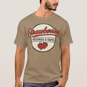 Erdbeeren-Platten und Bandrückführung T-Shirt