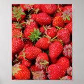 Erdbeeren Poster (Vorne)