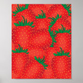 Erdbeeren Poster (Vorne)