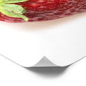 Erdbeeren Poster (Ecke)
