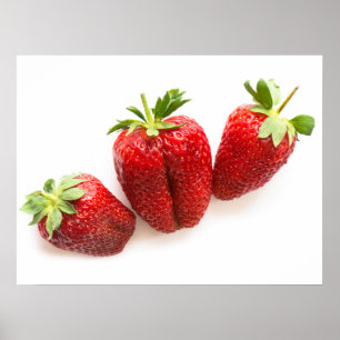 Erdbeeren Poster