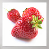 Erdbeeren Poster (Vorne)