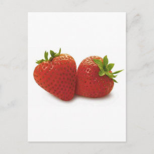 Erdbeeren Postkarte
