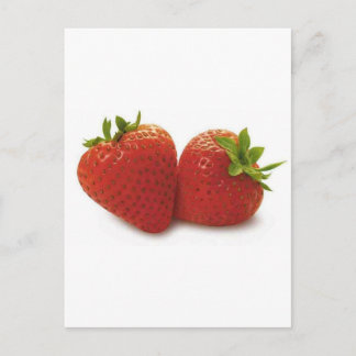 Erdbeeren Postkarte