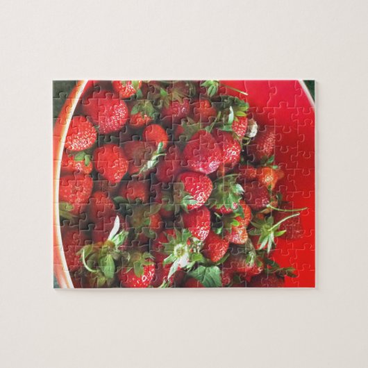 Erdbeeren Puzzle (Horizontal)