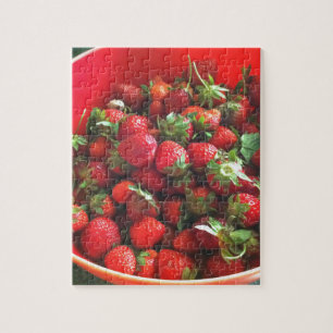 Erdbeeren Puzzle