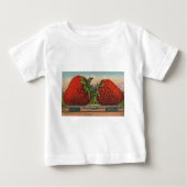 Erdbeeren Riesenalter Fruchtspass Baby T-shirt (Vorderseite)