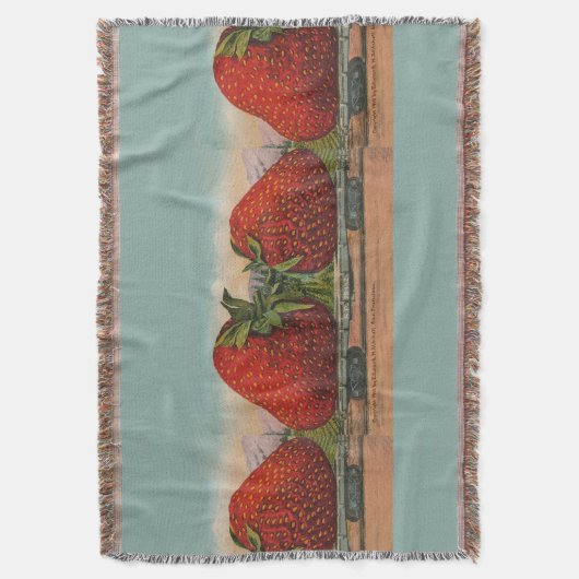 Erdbeeren Riesenalter Fruchtspass Decke (Vorderseite Vertikal)