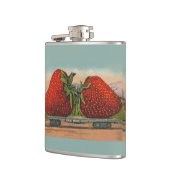 Erdbeeren Riesenalter Fruchtspass Flachmann (Links)