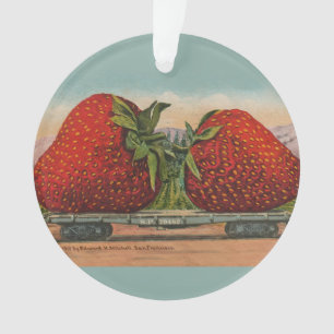 Erdbeeren Riesenalter Fruchtspass Ornament