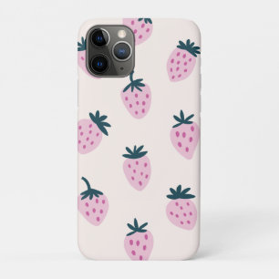 Erdbeeren rosa Case-Mate iPhone hülle