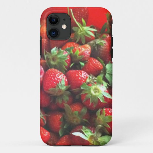 Erdbeeren, rote Beeren Case-Mate iPhone Hülle (Rückseite)