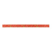 Erdbeeren Satinband (Vorderseite)