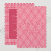Erdbeeren Save the Date (Vorne/Hinten)