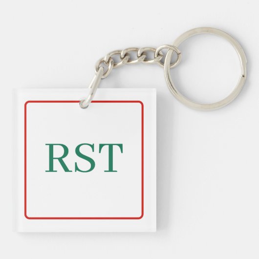 Erdbeeren Schlüsselanhänger (Rückseite)